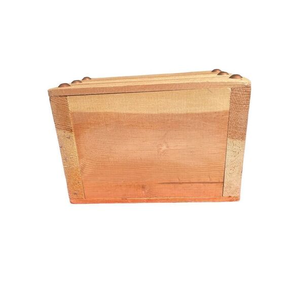 Custom Wood Beverage Caddy W/ Bottle Opener/4-Pack New - Picture 13 of 16